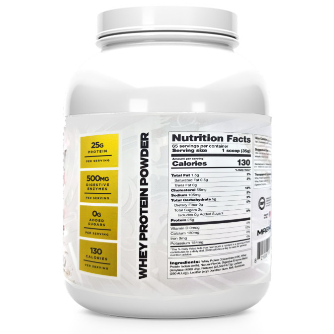 ESSENTIALS WHEY 100+ 2300 g Vanilla