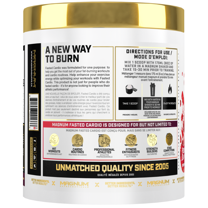 FASTED CARDIO Red Candy Blast